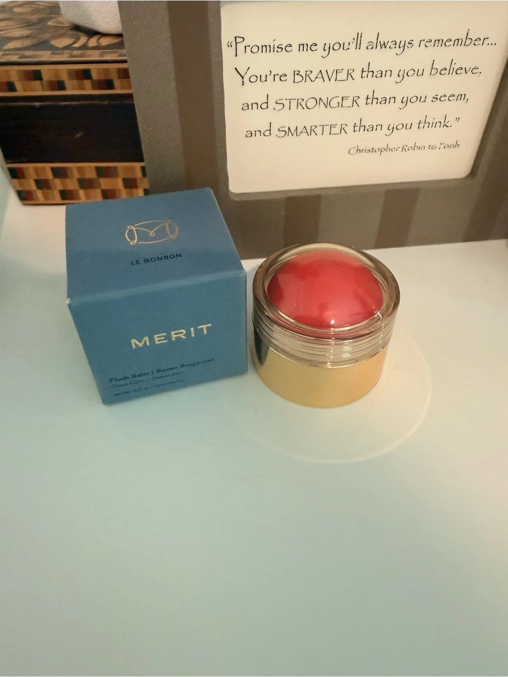 NWT Merit Flush Balm Blush Le Bonbon
